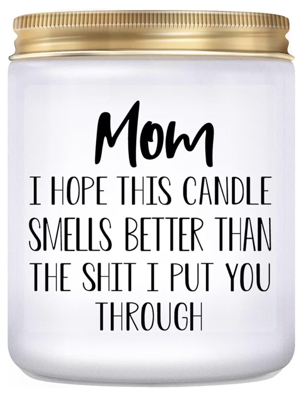 Small Funny Mother’s Day Candle Gift for Mom | 7oz